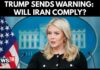 Trump White House Warns Iran To Make Nuclear Deal As Military And Economic Pressure Intensifies