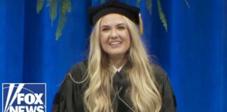 Erika Kirk’s powerful commencement speech leaves a mark