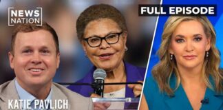 Battle for Los Angeles: Fight between Karen Bass and Spencer Pratt | Katie Pavlich Tonight Full Show