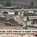Lockdown at Pentagon in Washington D.C. due to hazardous materials incident Lockdown at Pentagon in Washington D.C. due to hazardous materials incident