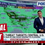 Continuous Rain And Flash Flooding Threaten The Great Plains And Central Us Continuous Rain And Flash Flooding Threaten The Great Plains And Central Us