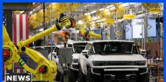 GM lays off 1,000 workers and adds robots to its assembly line