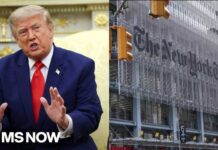 'Shellacking': Trump DOJ admits 'rookie mistakes,' withdraws subpoenas for NYT journalists