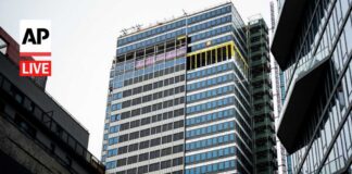 LIVE: New York building will be stabilized after columns buckle