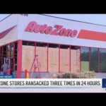 East LA and South LA AutoZone stores ransacked after weekend street takeovers East LA and South LA AutoZone stores ransacked after weekend street takeovers