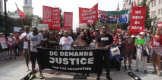 DC advocacy groups protest Trump's National Guard deployment, immigration crackdown