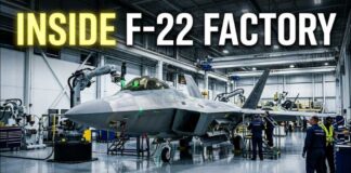 Inside Lockheed Martin’s F-22 Raptor Factory: Complete Assembly Line