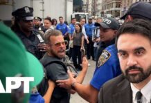 Firefighter Confronts Pro-Palestinian Protester Near 9/11 Memorial on 25th Anniversary 'F*ck Mamdani': NYC Protesters Unleash Fury Over Mayor's Planned 9/11 Memorial Visit | APT