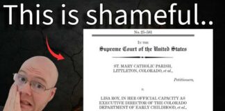 Theologian Critiques St. Mary Catholic Parish Vs Roy Supreme Court Case
