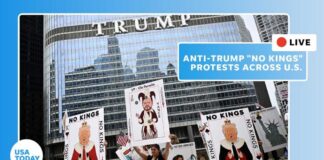 Live: Anti-Trump 'No Kings' protests across US promote early voting for 2026 midterm elections