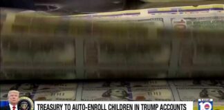 US Treasury Department to automatically enroll millions of kids in new Trump accounts